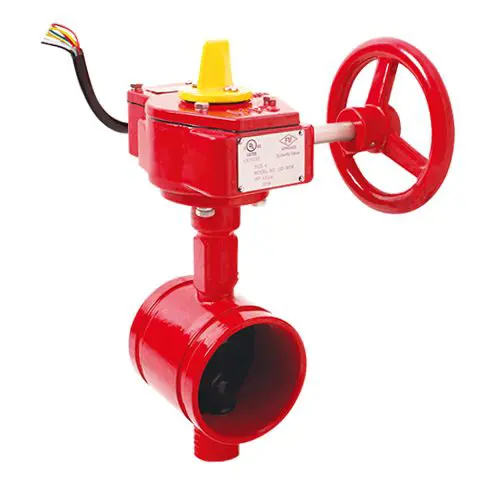 İzlenebilir Kelebek Vana - Yivli Y-4022