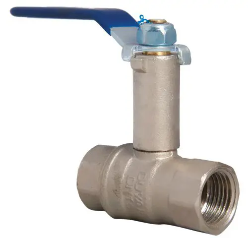 Pirinç Küresel Vana, İzolasyon Boyunlu (Dişli, PN 25)