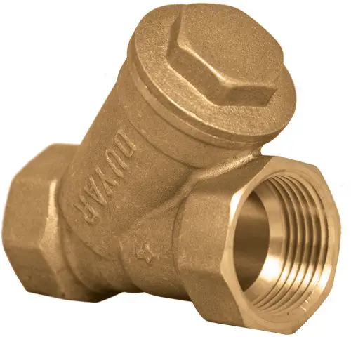 Y Tipi Pislik Tutucu (Pirinç, Dişli, PN 16)