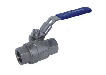 PN 63 İki Parçalı 304 Paslanmaz Küresel Vana (Kilitli Tip)