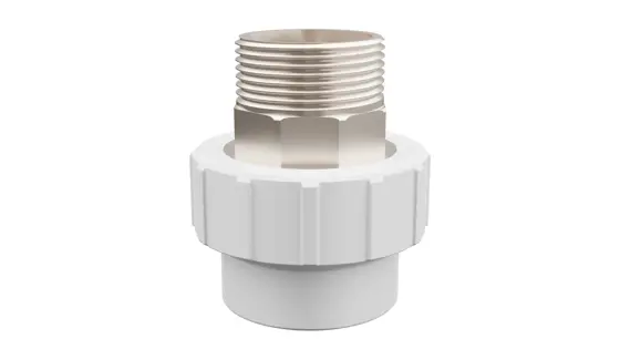 PP-R Altı Köşe Dış Dişli Nipel