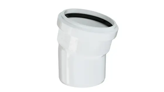 PVC-U Dirsek 15°