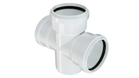 PVC-U Çift Çatal 87,5°