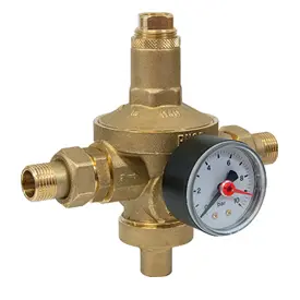 R153MK - Manometreli diyaframlı basınç düşürücü, PN25