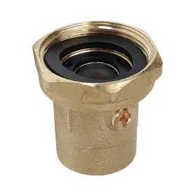 R252 - Küresel vana, somun ve contalı dişi-dişi bağlantılı, sirkülasyon pompası veya karışım vanası için