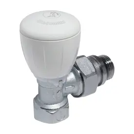 R421TG - Termostatik opsiyonlu mikrometrik köşe vana