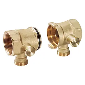 R53ST - Modüler manifoltlar için geri dönüş vanalı başlangıç ve bitiş modülleri, hızlı bağlantılı