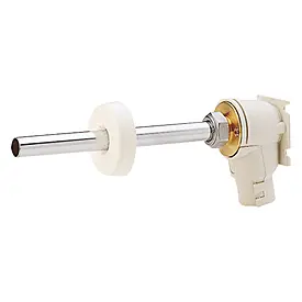 R542 - Evsel sistemler için köşe bağlantı parçası, ön kapaklı ve borulu