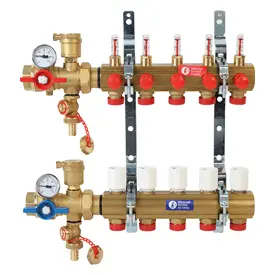 R553FK - Önceden montajlı manifolt kiti, debimetreli