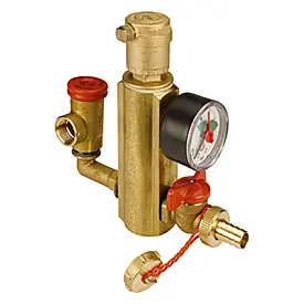 R554E - Kapalı ısıtma sistemleri için emniyet ünitesi