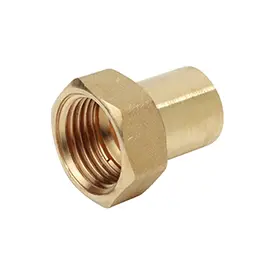 R567 - Düz bağlantı parçası, dişi vida bağlantılı ve döşeme adaptörü için boru biçimli