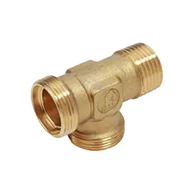 R570R - T bağlantı parçası, erkek vida ve döşeme adaptörü bağlantılı