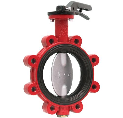 Lug Vulkanize Kelebek Vana (Paslanmaz Klapeli, PN16)