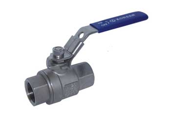 PN 63 İki Parçalı 304 Paslanmaz Küresel Vana (Kilitli Tip)