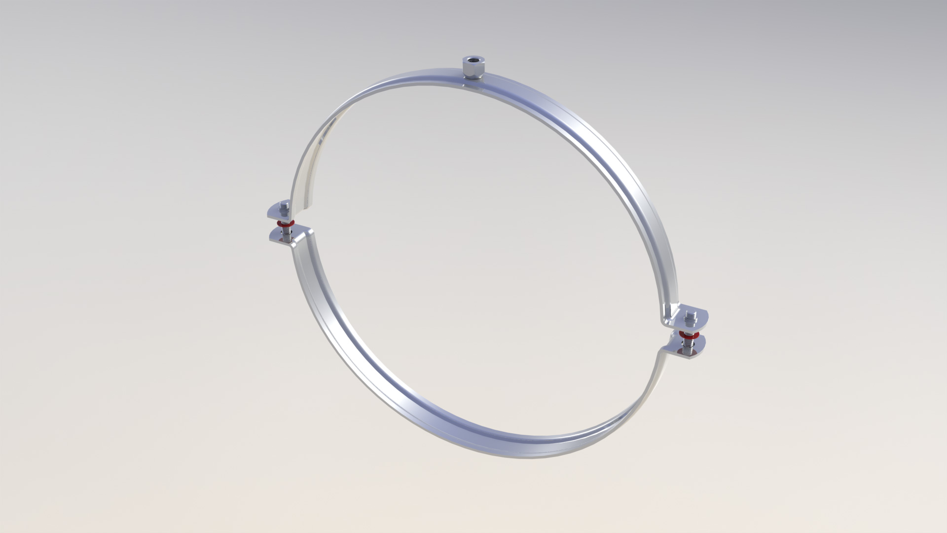 HAVALANDIRMA KELEPÇESİ LASTİKSİZ (SOMUNLU)