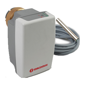 K282 - R298 veya R298N karışım vanaları için aktüatör, entegre regülatörlü