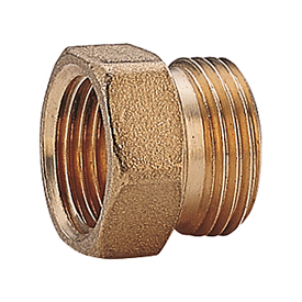 R180FR - Düz bağlantı parçası, dişi vida ve döşeme veya Eurocone adaptör bağlantılı