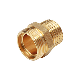 R180R - Düz bağlantı parçası, erkek vida ve döşeme veya Eurocone adaptör bağlantılı