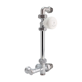 R438MTG - Düz vana ve geri dönüş vanası grubu, çift borulu sistemler için