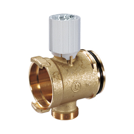 R53VM - Manuel volanlı kesme vanalı modüler manifolt, hızlı bağlantılı