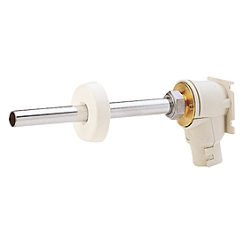 R542 - Evsel sistemler için köşe bağlantı parçası, ön kapaklı ve borulu