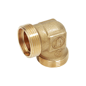 R561R - 90° dirsek bağlantı parçası, döşeme adaptörü bağlantılı