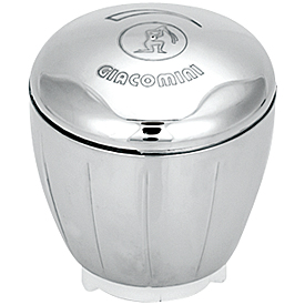 T450C - Termostatik opsiyonlu havlupan vanaları için parlak krom kaplamalı volanlar